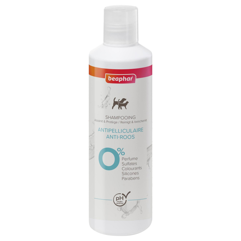 Beaphar – Anti-Schuppen-Shampoo für Hunde und Katzen – EXPERTS-Reihe