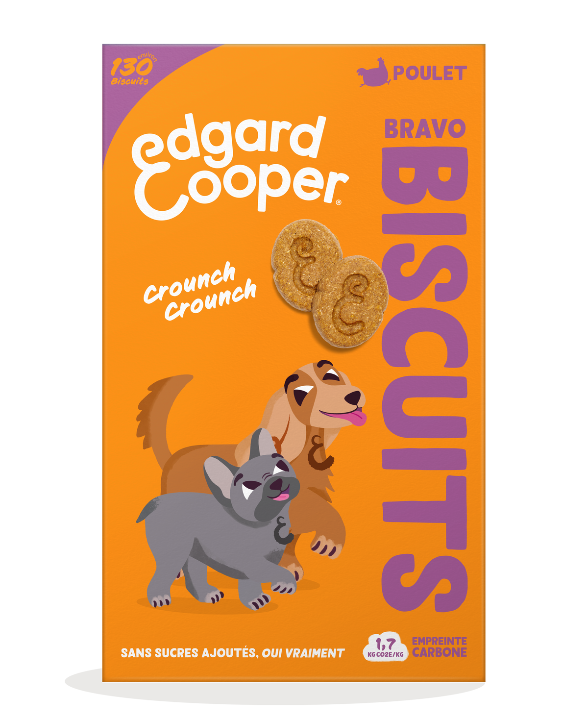 biscuits poulet edgard & cooper