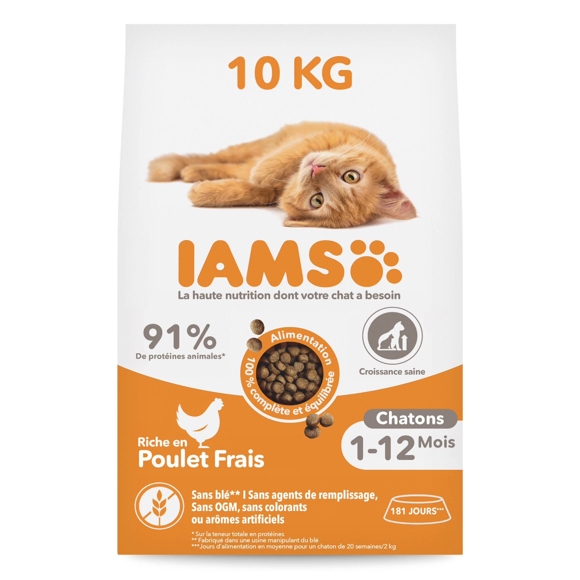 IAMS Advanced Nutrition Adult Pollo fresco pienso para gatitos