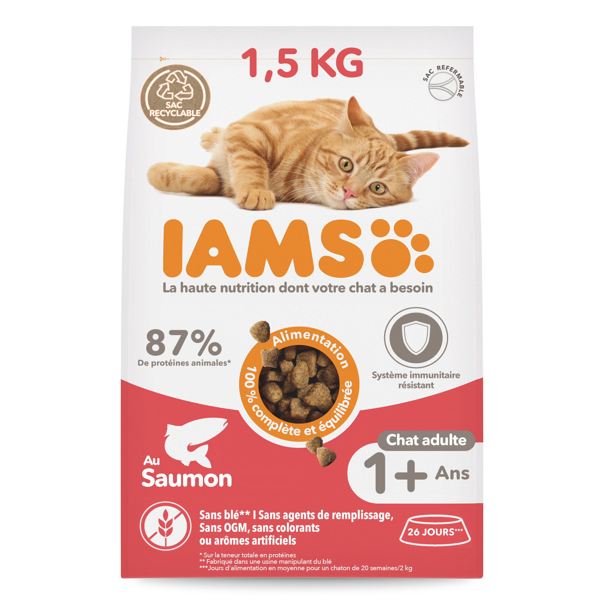 IAMS Advanced Nutrition Salmón pienso para gatos