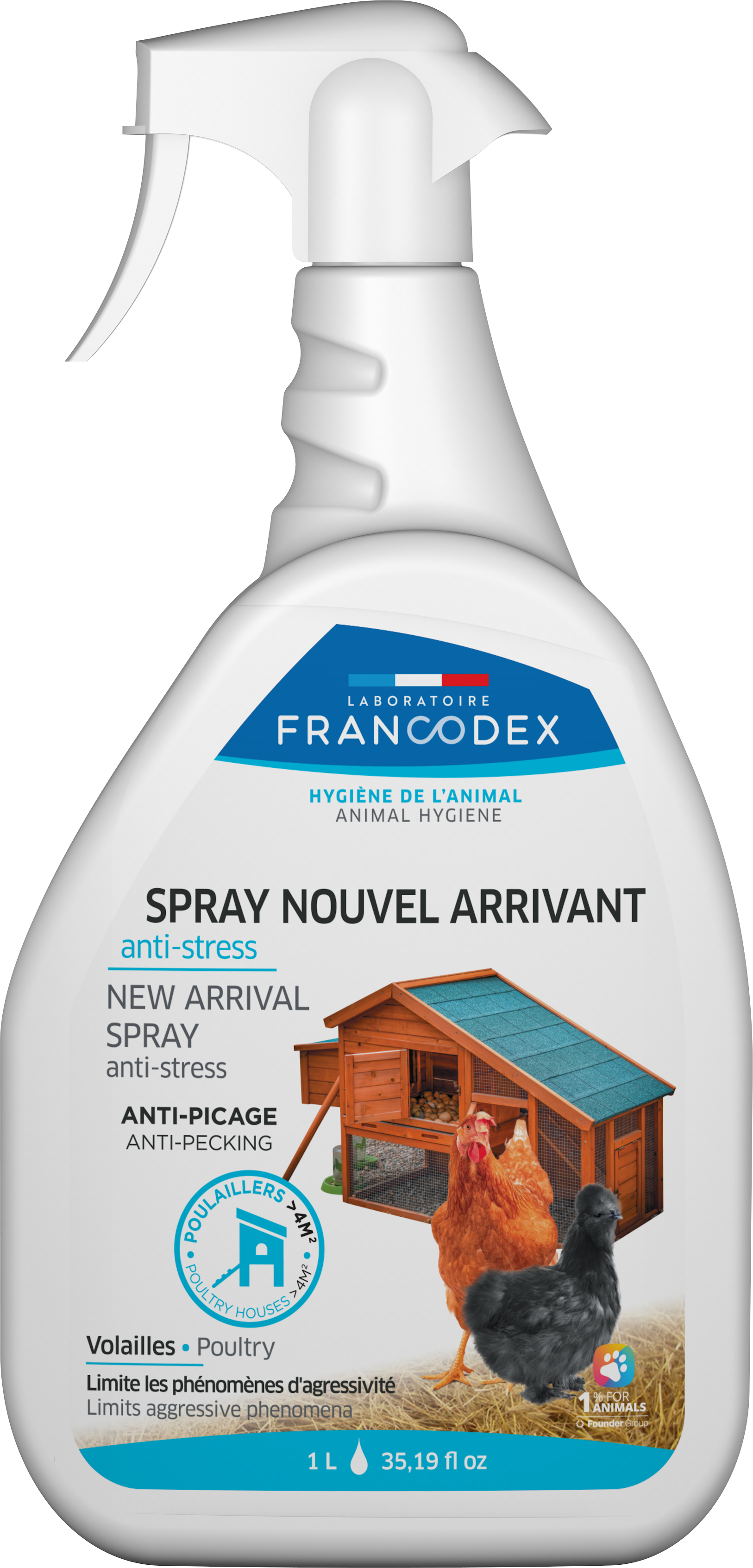Francodex Spray Anti-Stress per Nuovi Arrivi