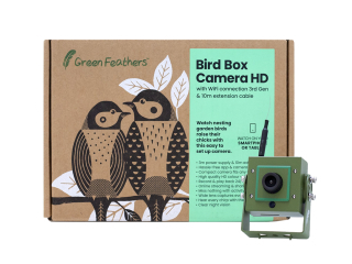 Caméra Wifi Bird Box Green Feathers