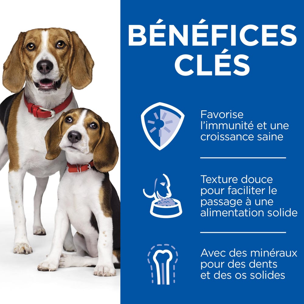 HILL'S Science Plan Puppy & Mother - Mousse pour Chiot et Chienne Gestante / Allaitante au Poulet