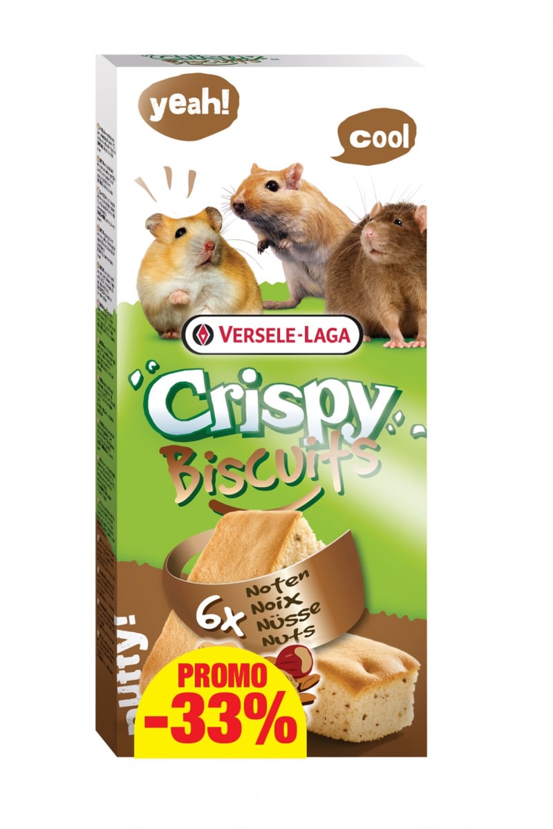 Versele Laga Crispy Kekse Nuss - 6 Stück - Angebot 4+2