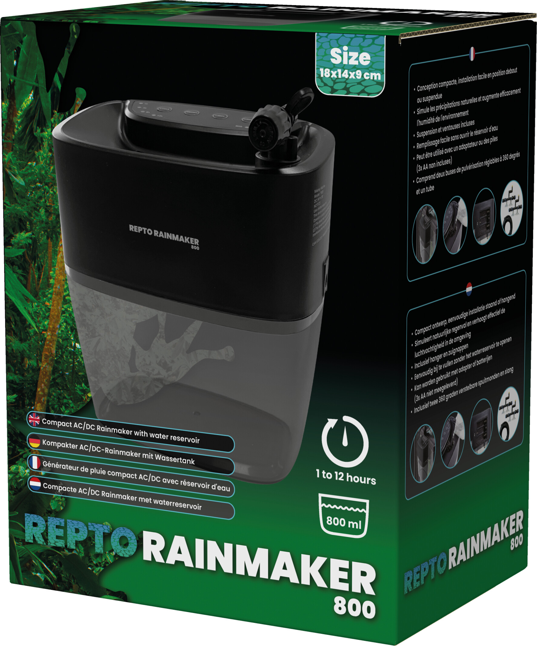 Repto Irrigatore d'acqua Rainmaker 800