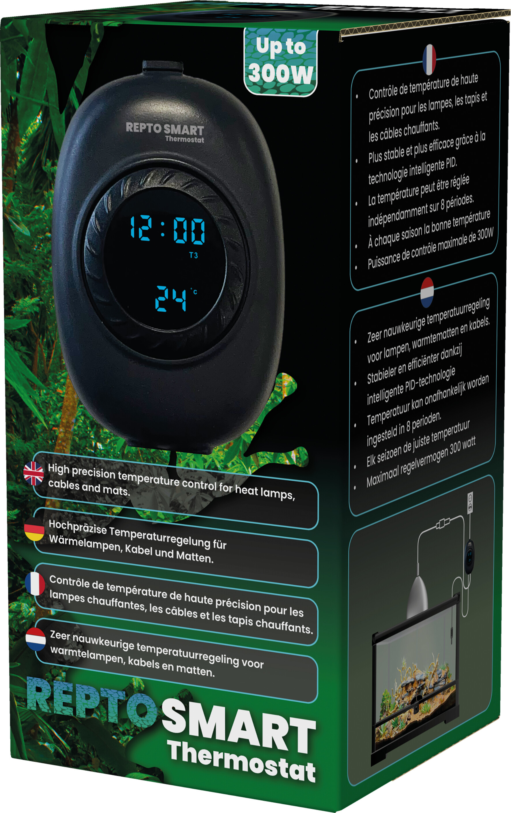 Repto Smart Thermostat pour terrarium