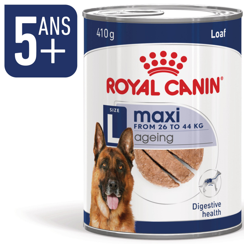 Royal Canin Maxi Ageing 5 ans et plus en mousse
