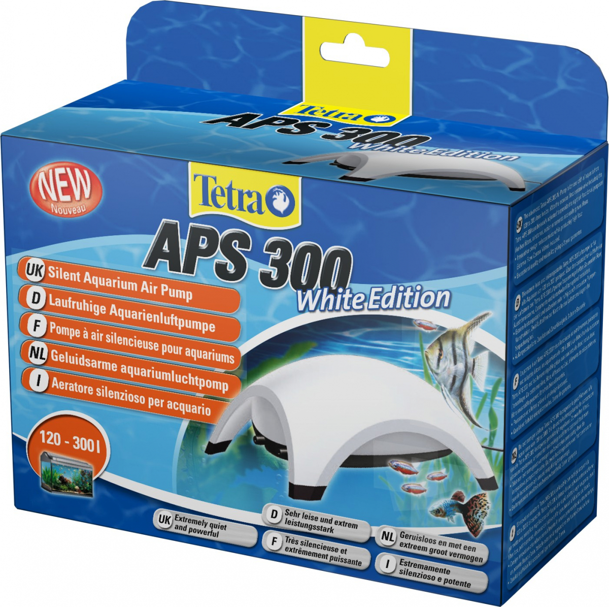 Tetra Pompe à air APS 50 White Edition - Pompe à air silencieuse