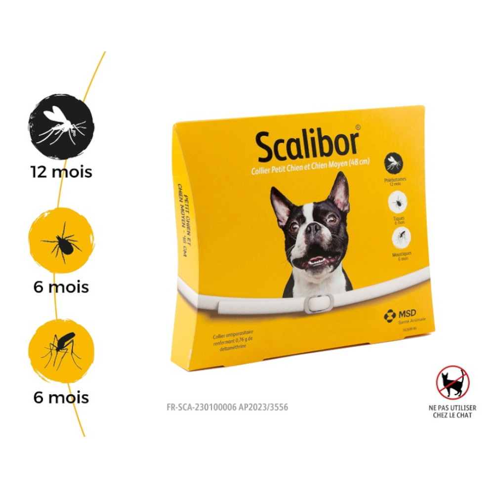 Antiparasitenhalsband Scalibor für Hunde 