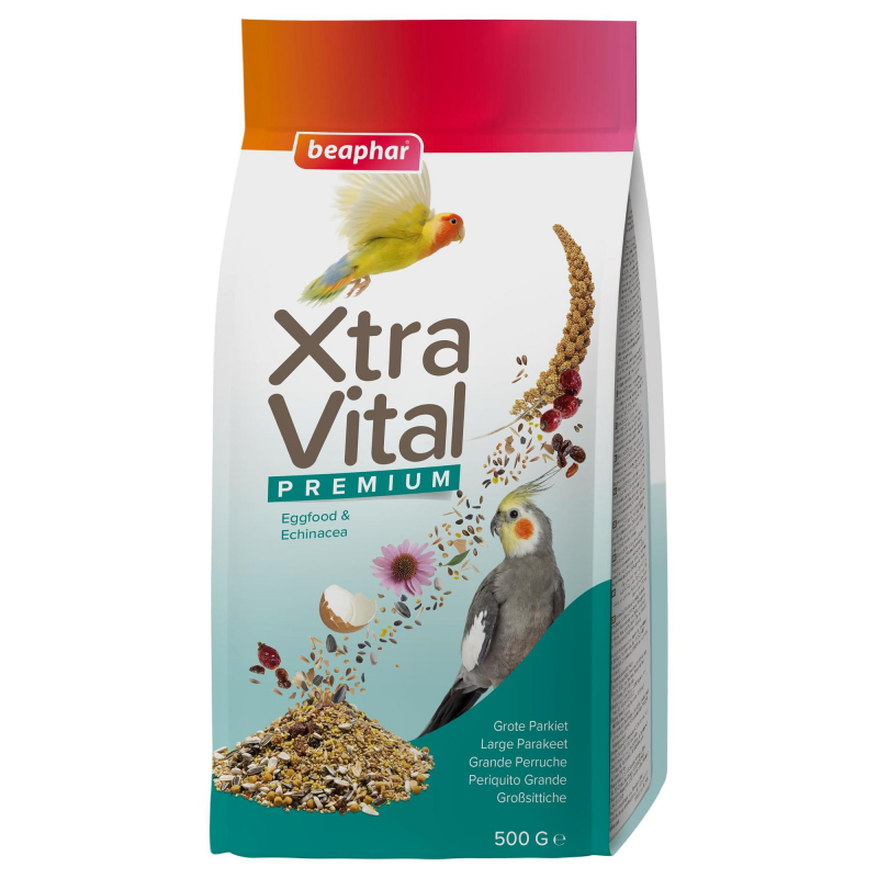 XtraVital Alimentación premium para grandes periquitos