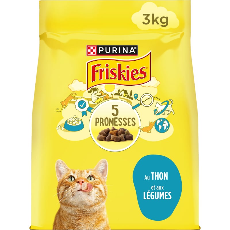 FRISKIES Gatos esterilizados Al Atún y con Verduras