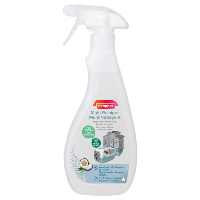 Beaphar Spray Multi-Nettoyant aux probiotiques