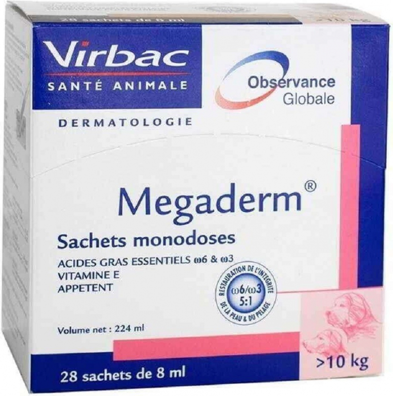 Virbac Megaderm pour chien et chat