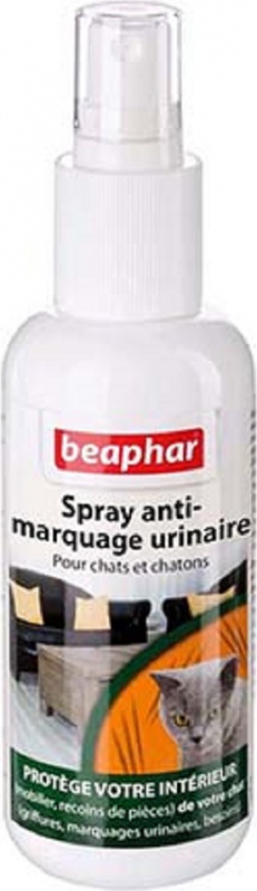 Spray anti-marquage urinaire pour chat 