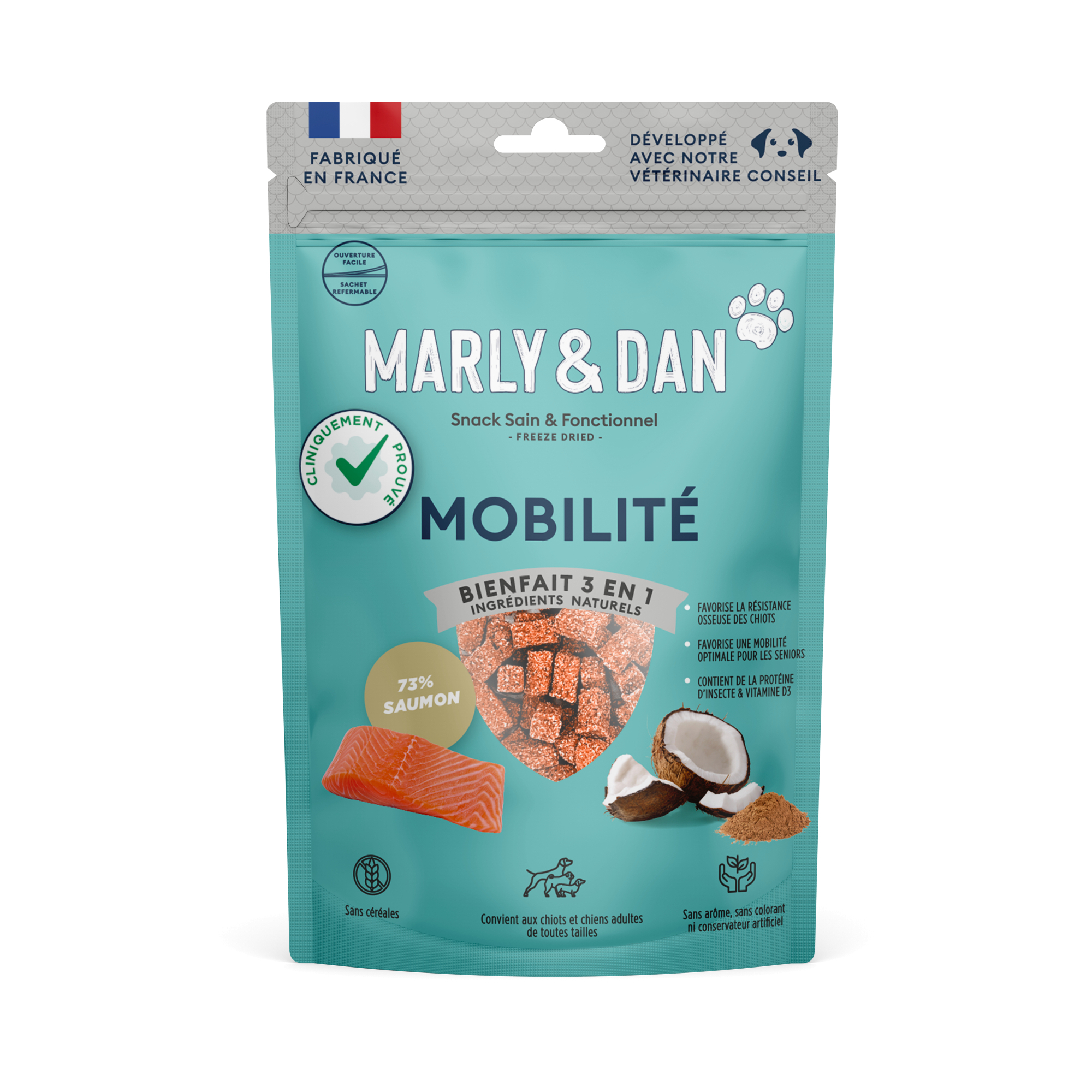 Marly & Dan Snacks liofilizados 