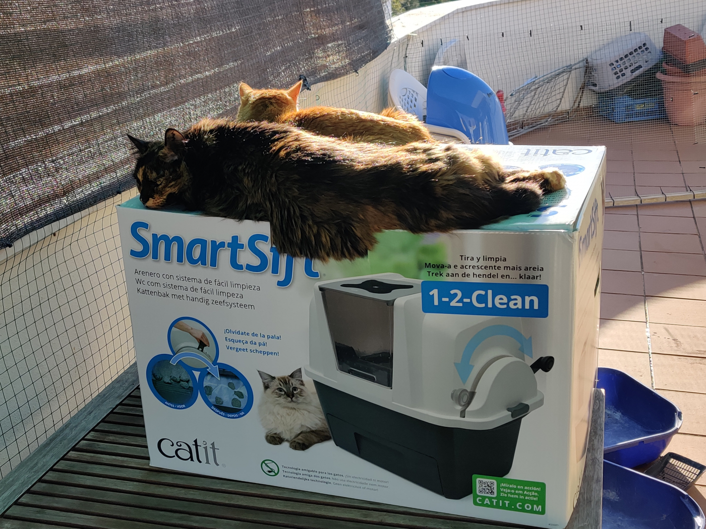 Arenero autolimpiante gatos (limpieza automática) - ComfyCat