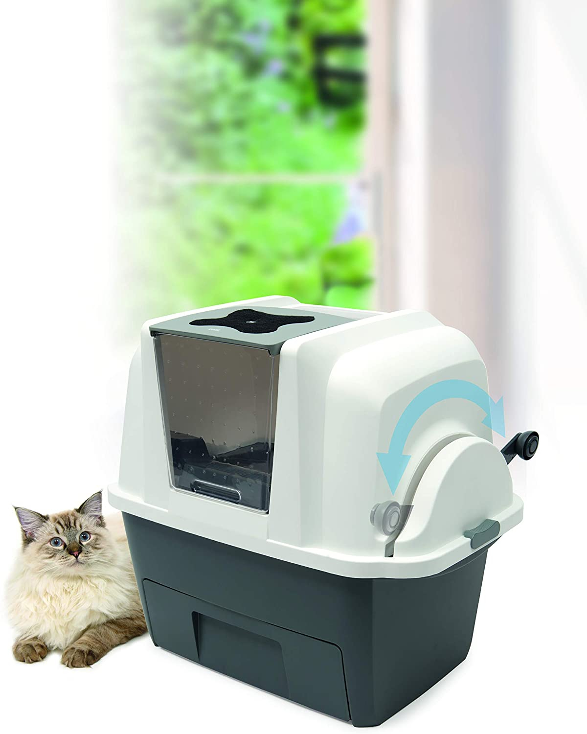 Caixa de areia para gato Cat It Smartsift com auto-limpeza