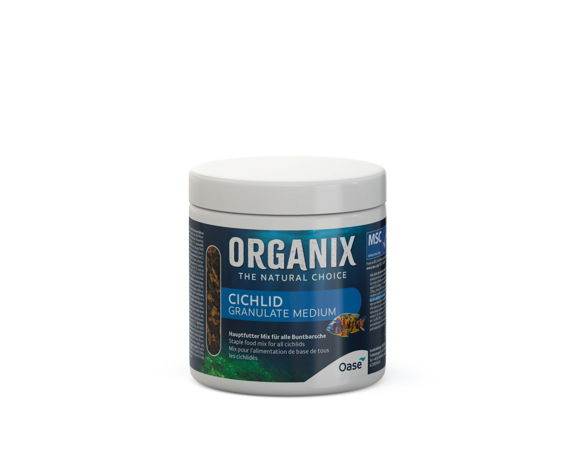 Oasis ORGANIX Buntbarsch-Granulat