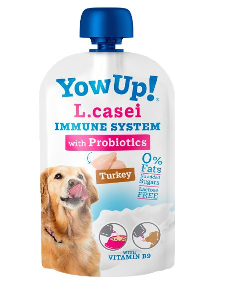 Yoghurt L. Casei met kalkoen voor honden Yow up! 