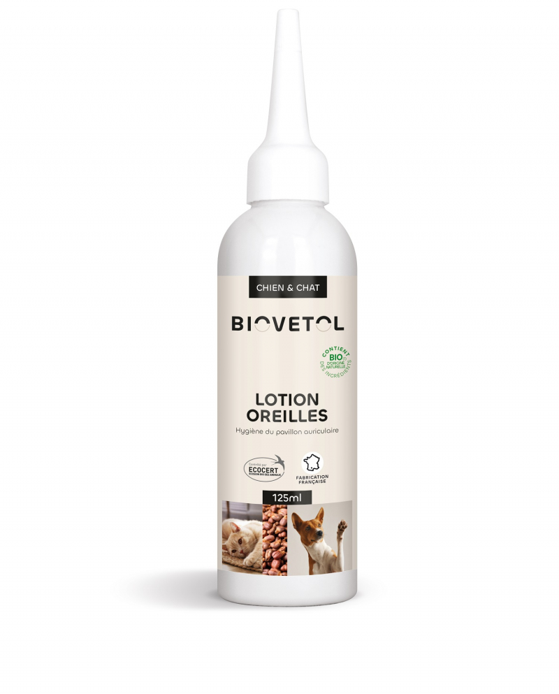 BIOVETOL Bio-Ohrenlotion für Hunde und Katzen