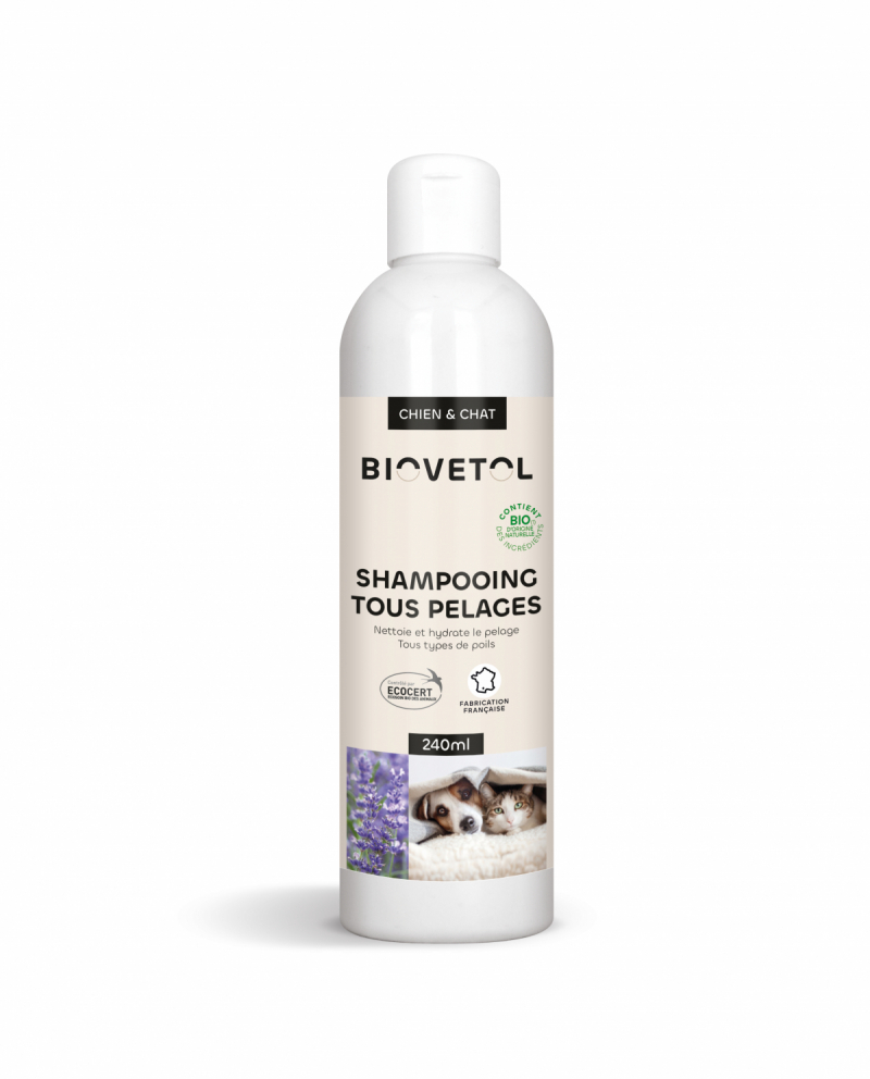 Comparer les prix de BIOVETOL Shampooing bio pour tous pelages