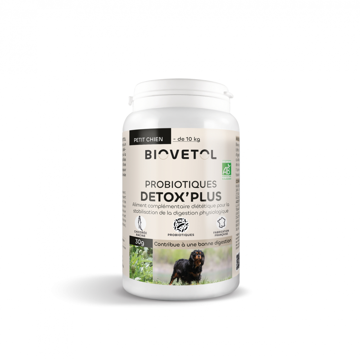 BIOVETOL Pulver Detox'plus bio für kleine Hunde 