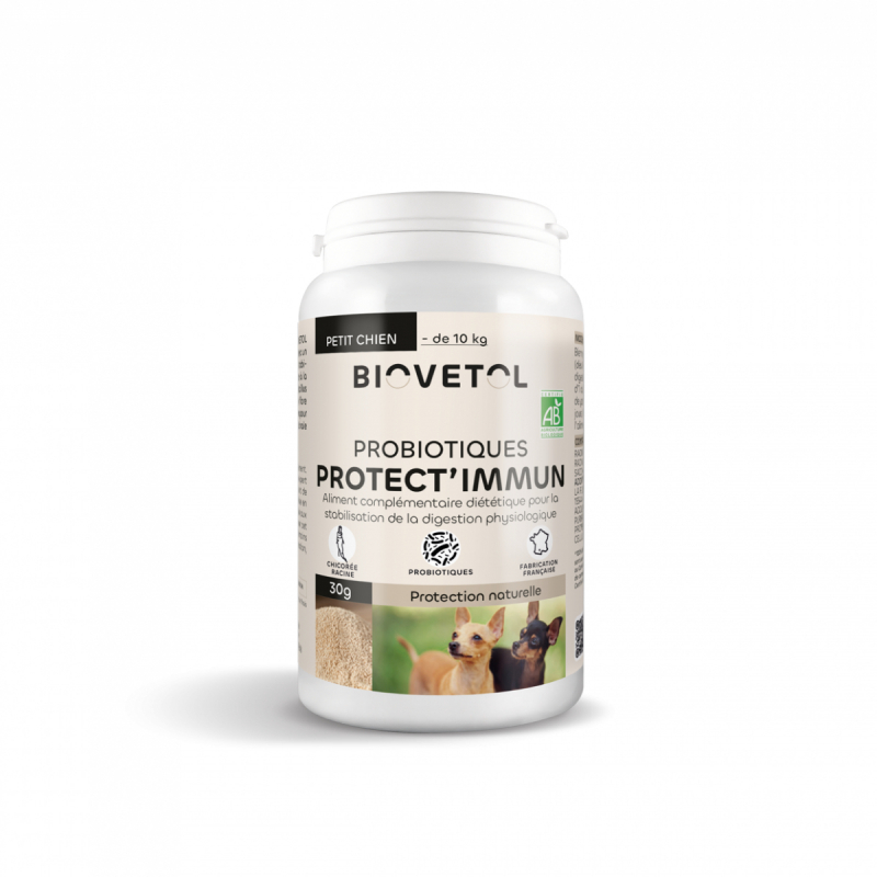 BIOVETOL Poudre protect'immun bio pour petit chien 