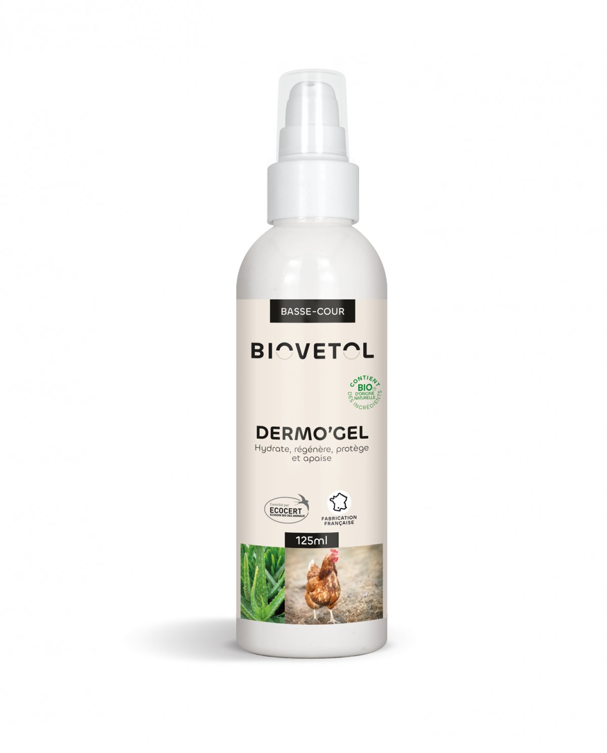 BIOVETOL Dermo'gel bio pour basse-cour