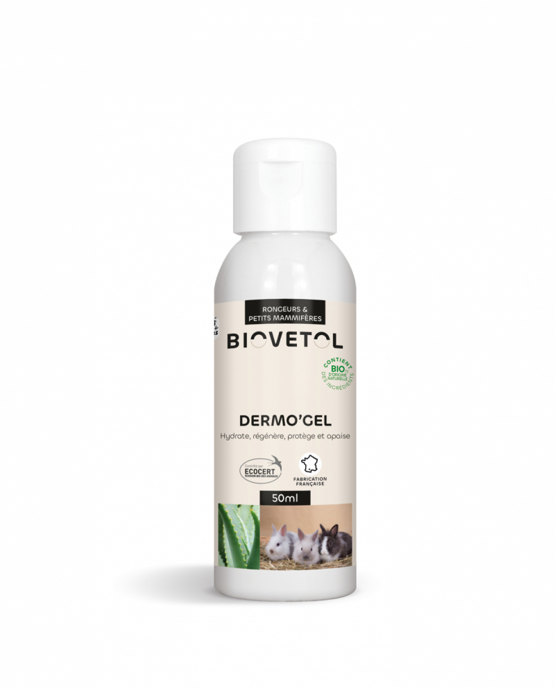 BIOVETOL Dermo'Gel bio pour rongeurs