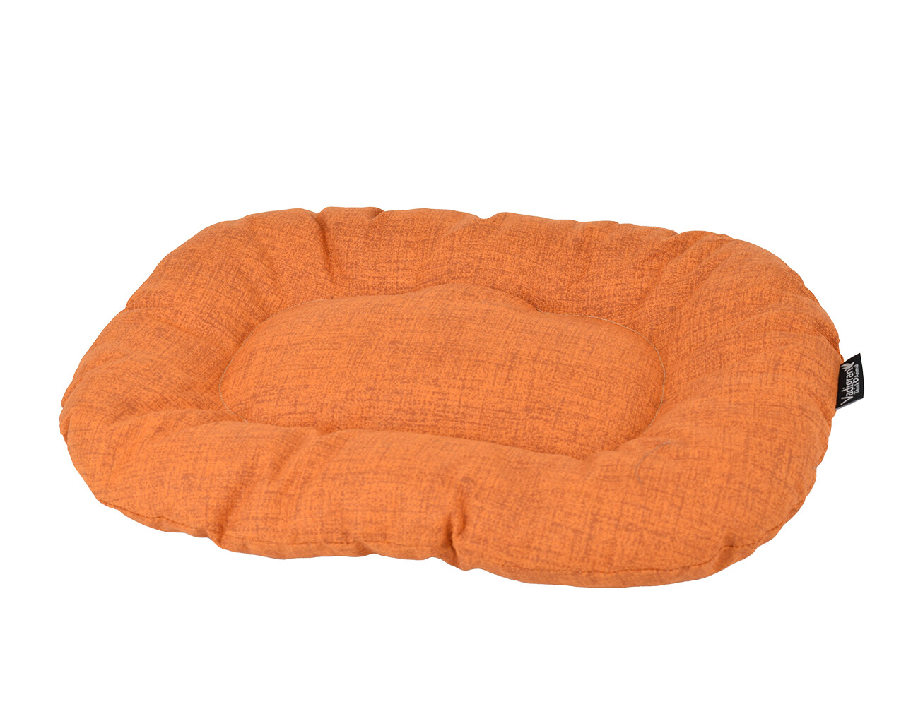 Coussin ovale Adelle ocre pour chien et chat - Plusieurs tailles disponibles