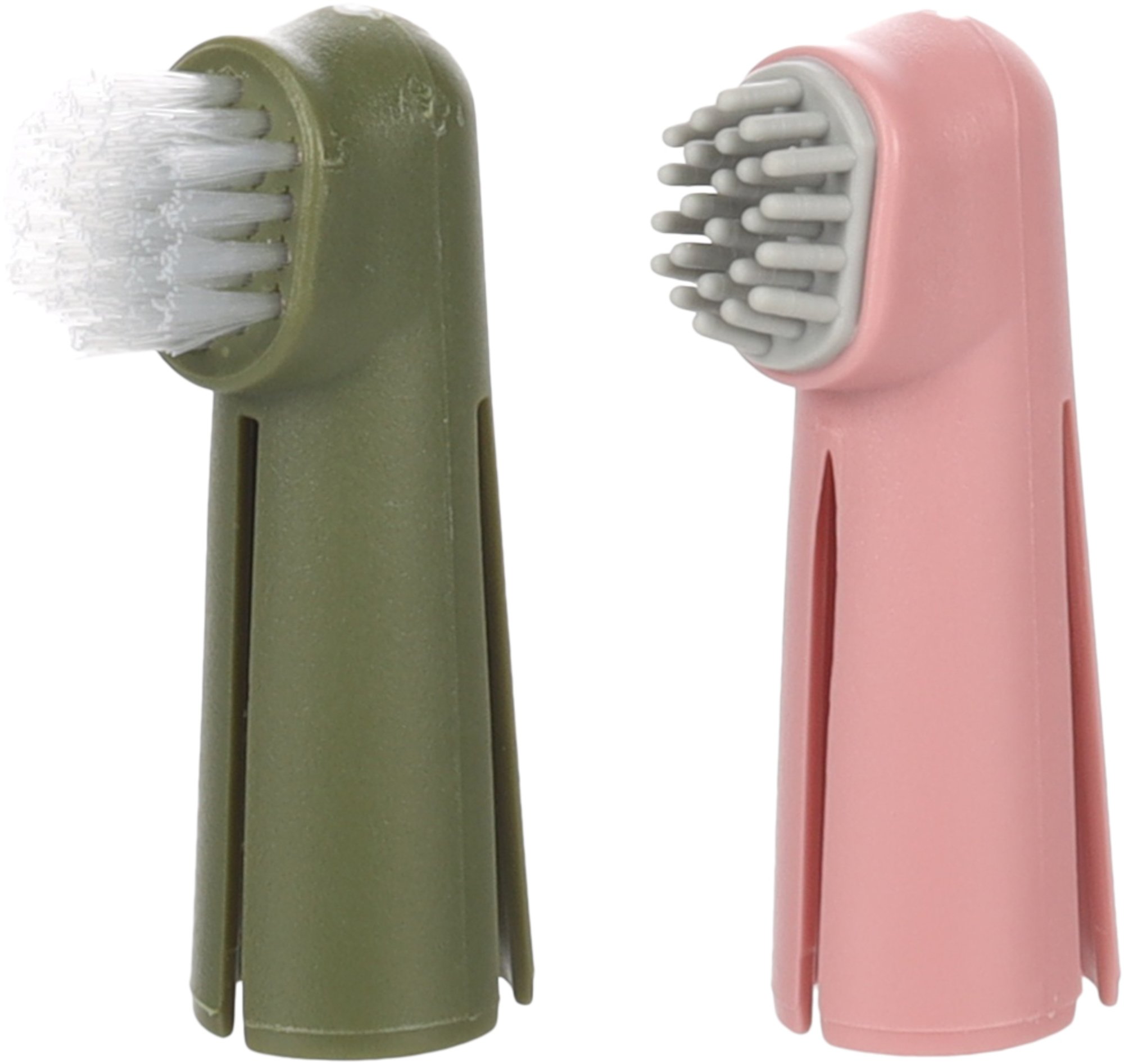 Set 2 doigts brosse à dent + massage 