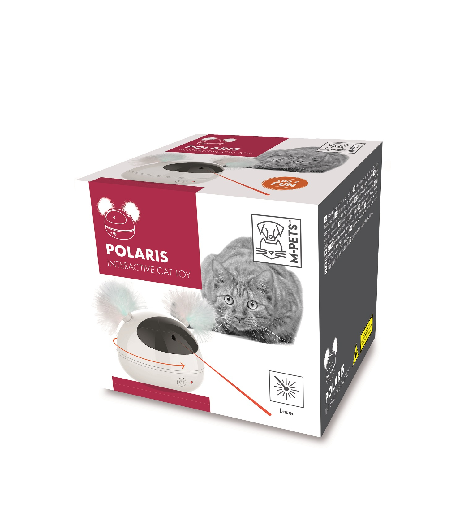 Jouet interactif Polaris pour chat 