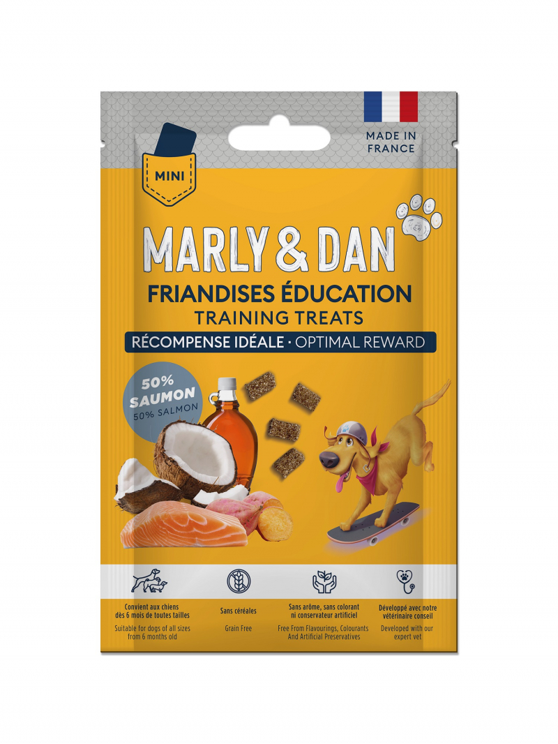 Marly & Dan Format Poche Education pour chien 