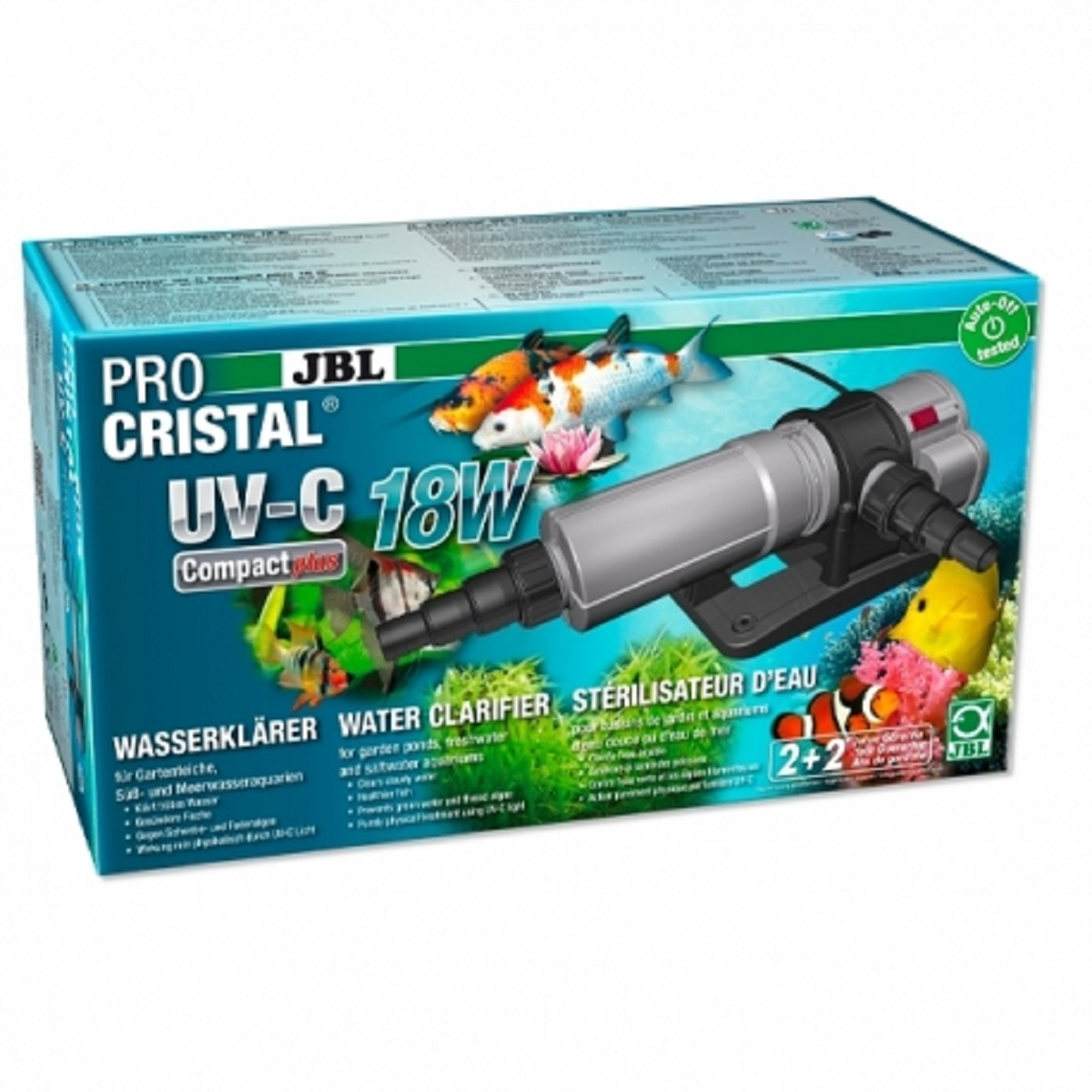 JBL Pro Cristal UV-C compact plus para acuario o estanque