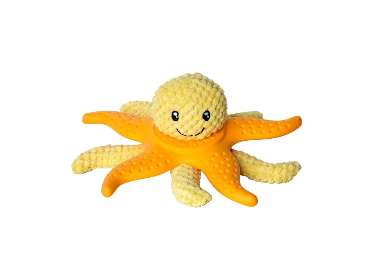 Brinquedo OCTOPUS & STARFISH para cachorro - 2 cores disponíveis