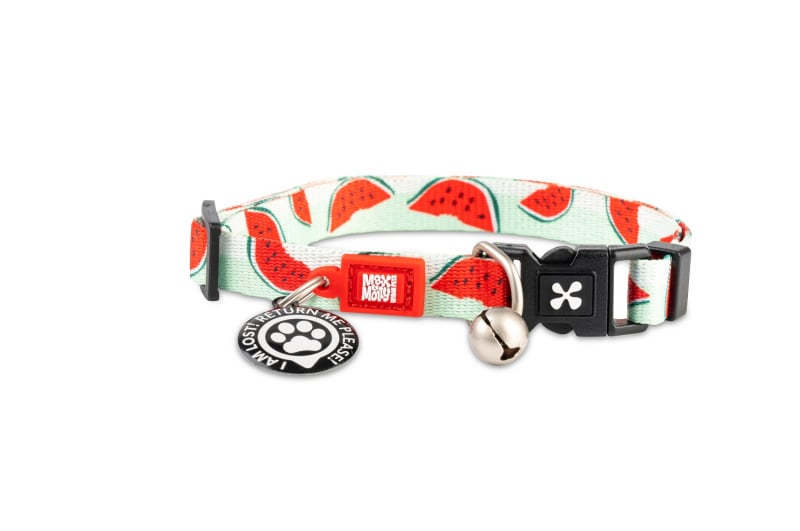 Max & Molly Collar para gatos Smart ID - Watermelon