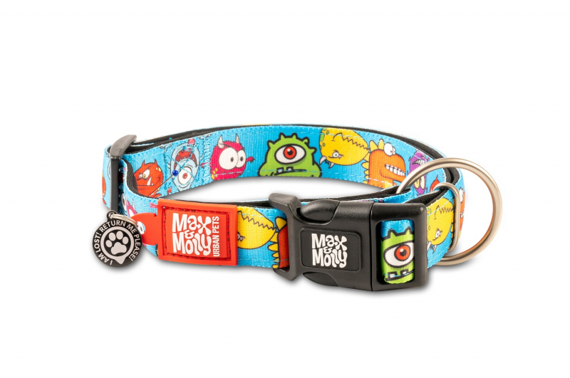 Max & Molly Collar para perros Smart ID - Little Monsters