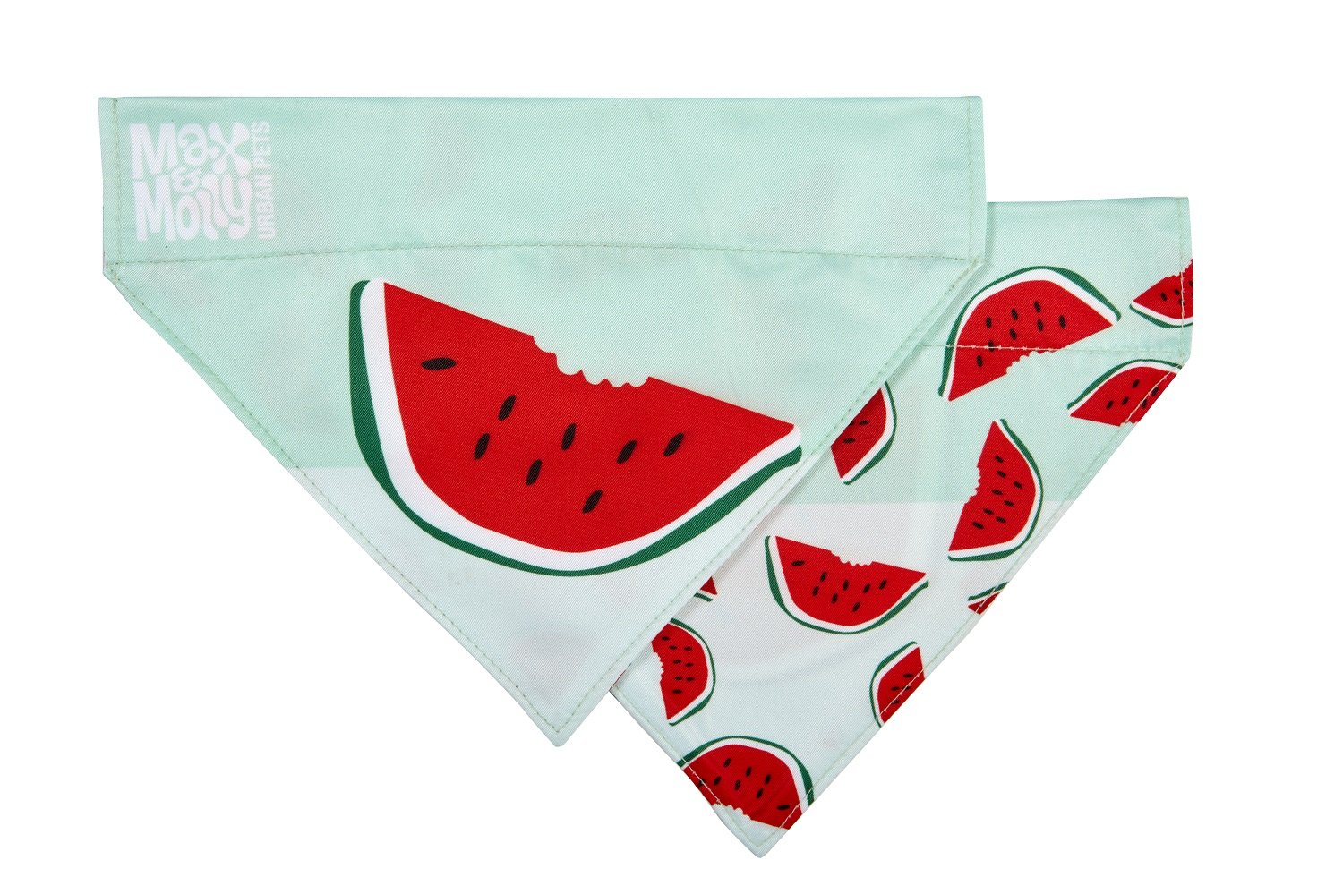 Max & Molly Bandana für Hunde - Wassermelone