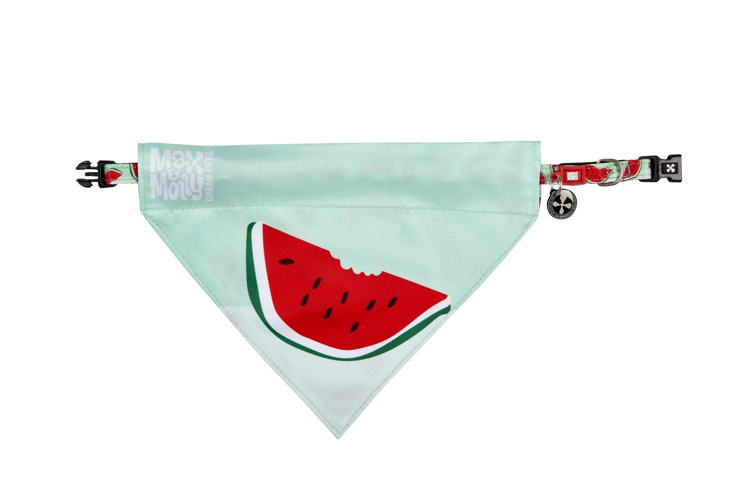 Max & Molly Bandana para perro - Watermelon