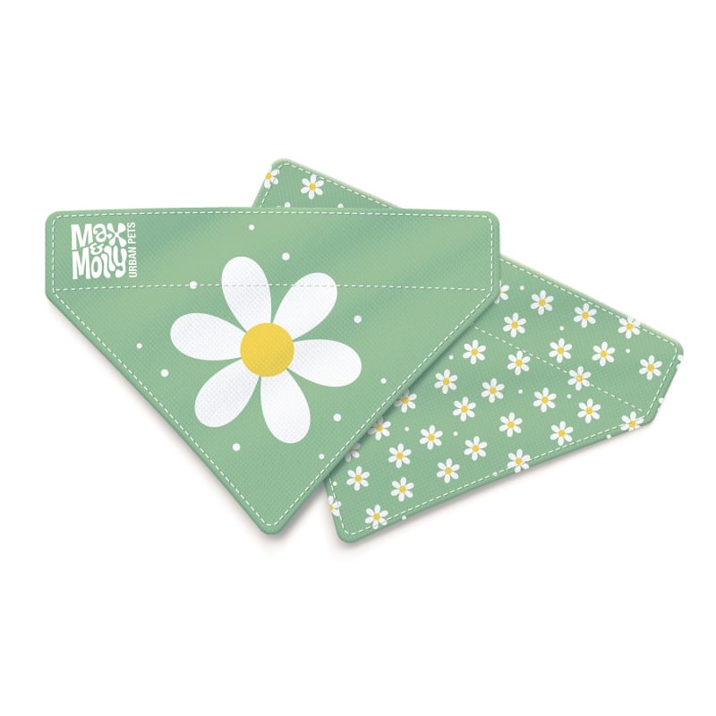 Max & Molly Bandana pour chien - Margarite