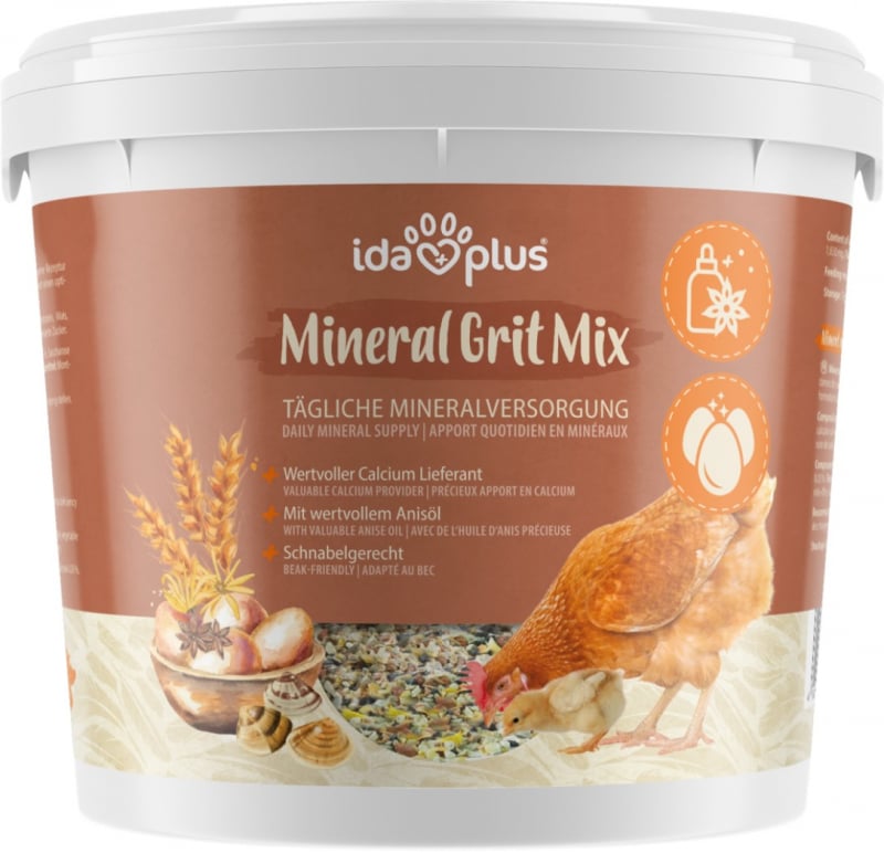 KERBL IdaPlus Mezcla de Grit Mineral