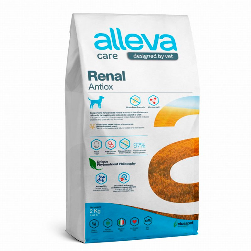 ALLEVA Care Renal Antiox voor volwassen honden 