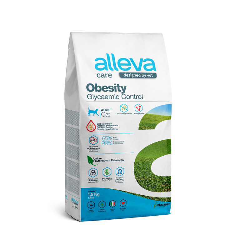 ALLEVA Care Obesity Glycemic Control pour chat adulte