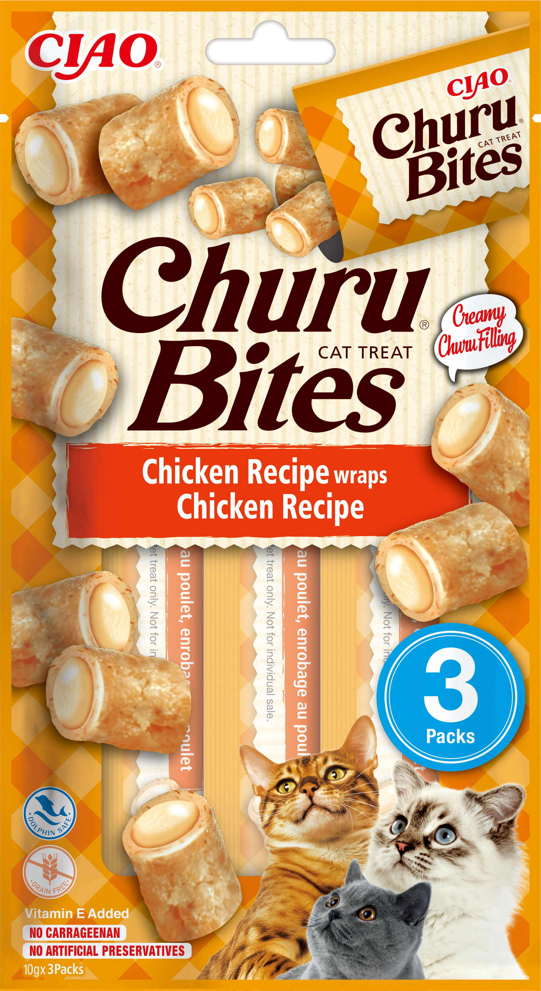 CIAO CHURU friandises au poulet pour chat