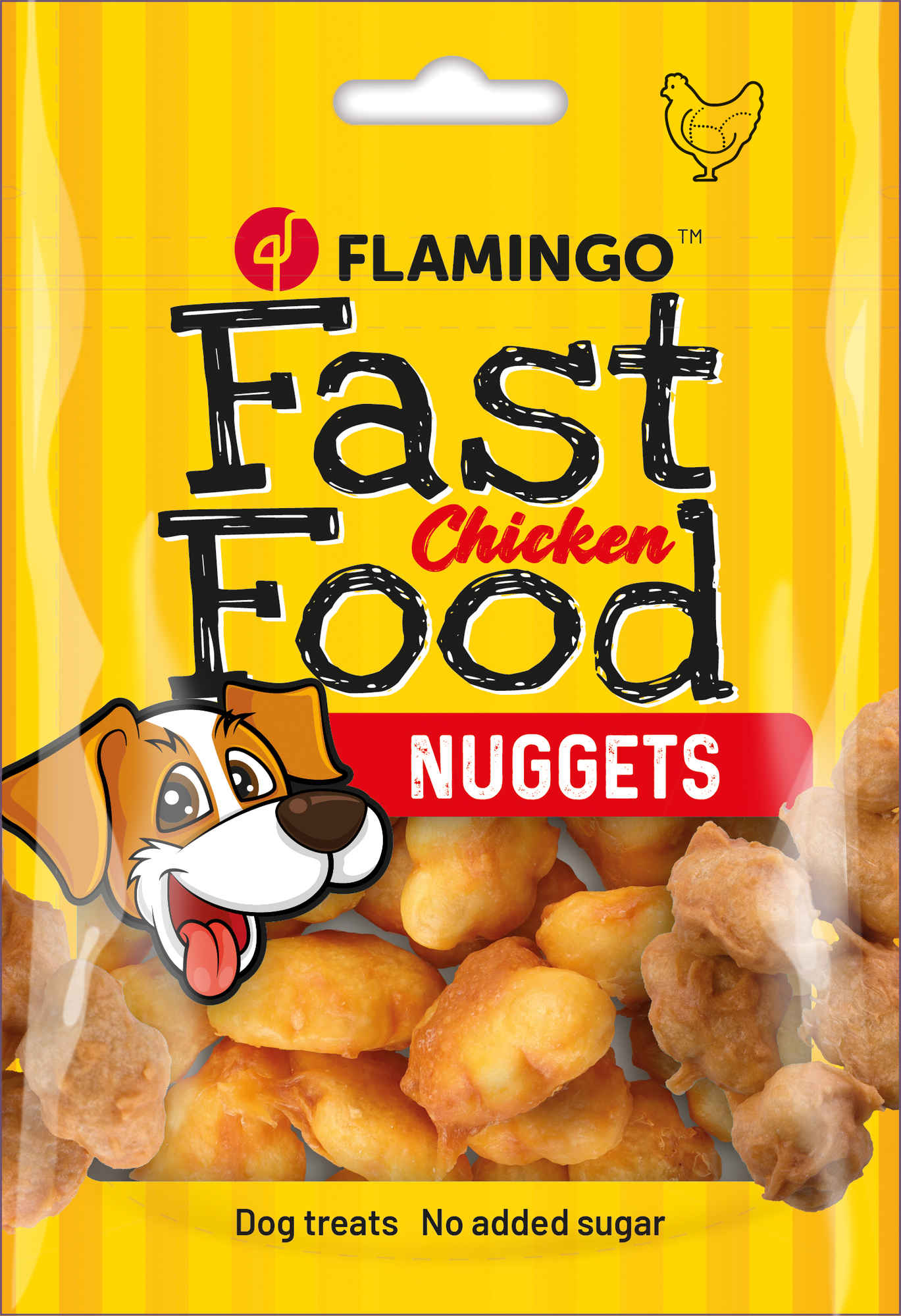 Leckereien Snack Fast Food Nuggets mit Huhn