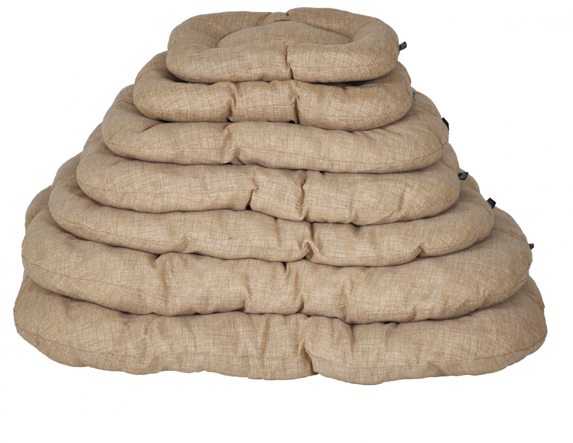 Coussin ovale Adelle Beige pour chien et chat