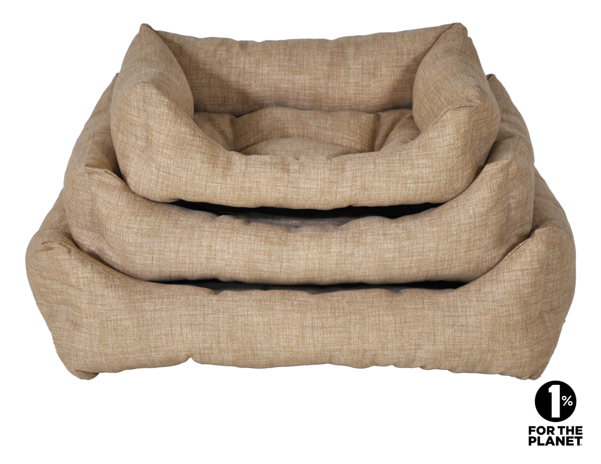 Vierkante mand Adelle Beige - 3 beschikbare maten