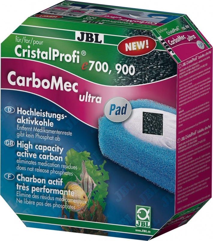 CarboMec charbon actif pour CristalProfi e700 et e900