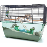 Käfig für Hamster und Rennmäuse - 70 cm - Habitat XL