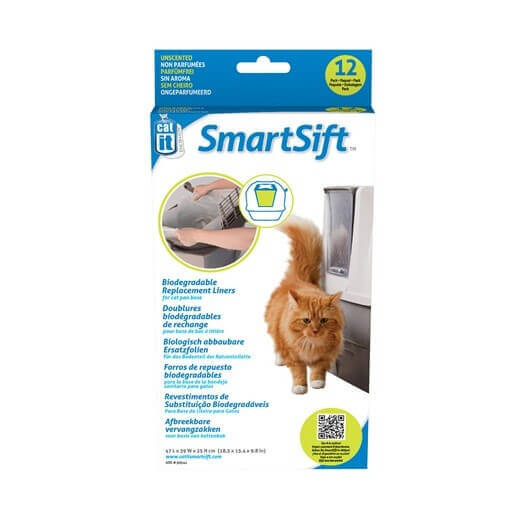 Sac pour bac litière pour chat Smartsift